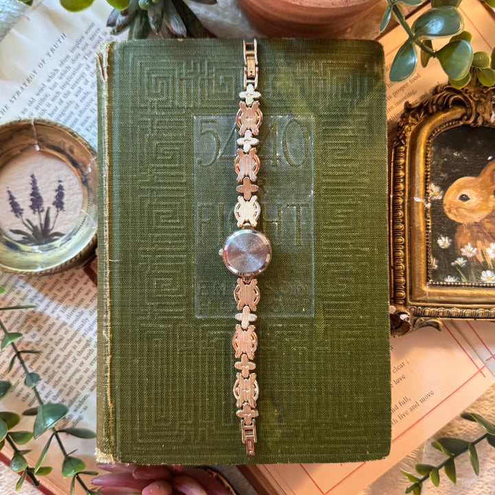 Gold Pearl Watch
