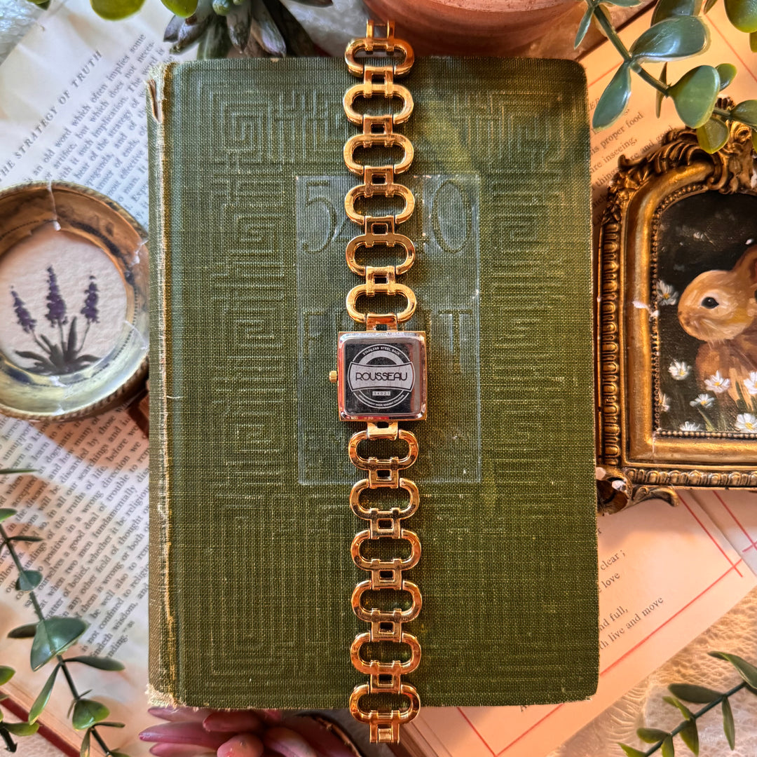 Gold Green Watch