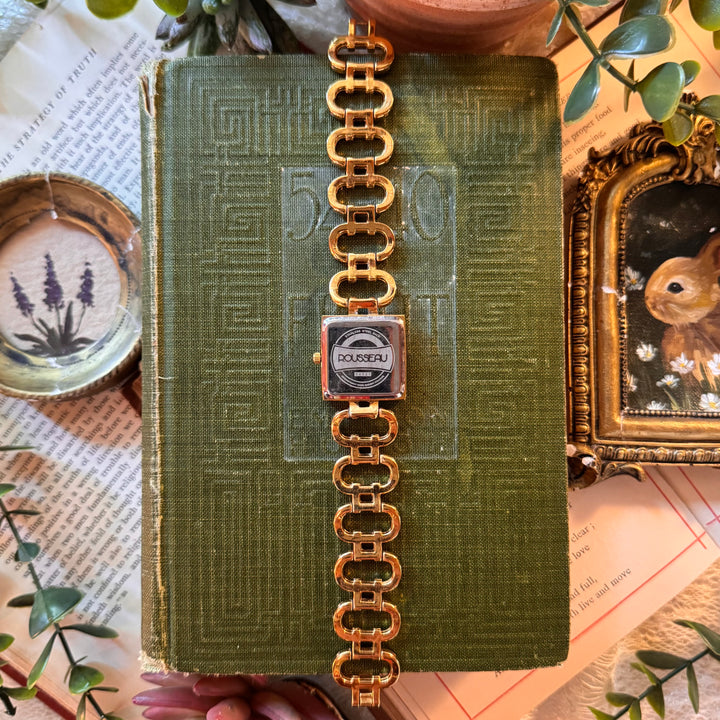 Gold Green Watch