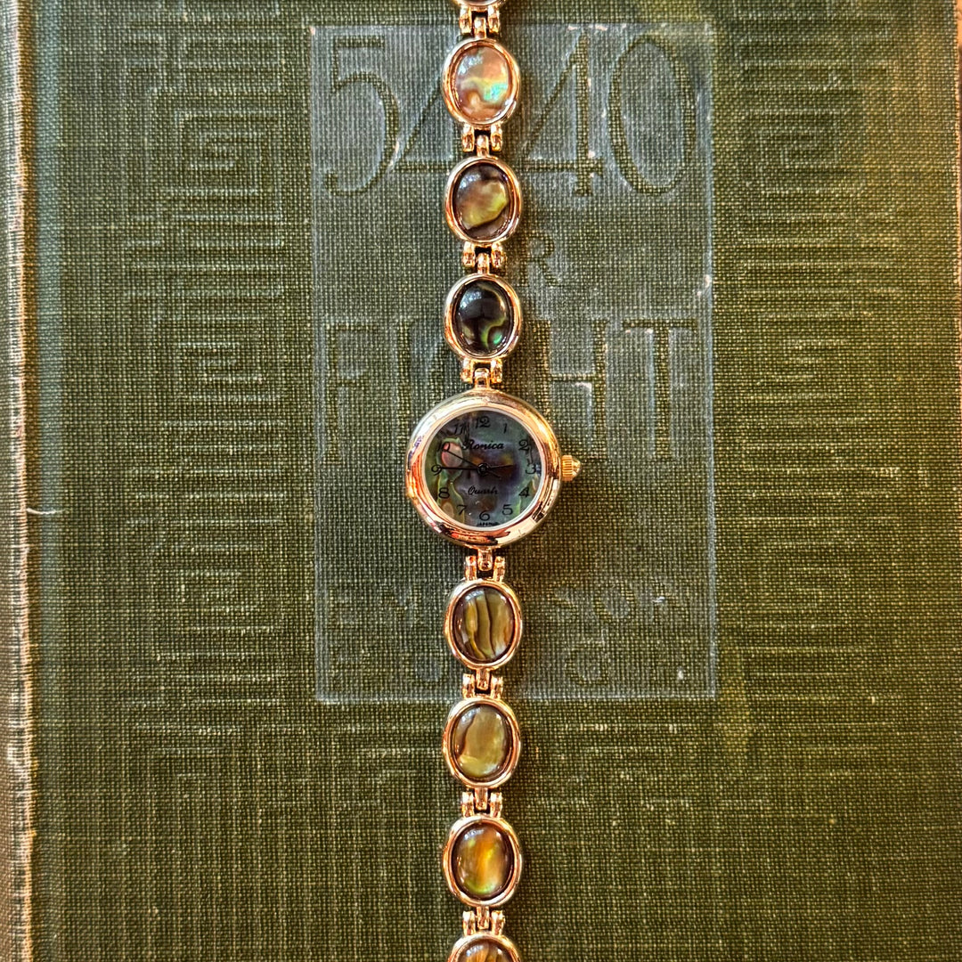 Gold Abalone Watch