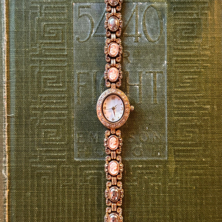 Gold Cameo Watch
