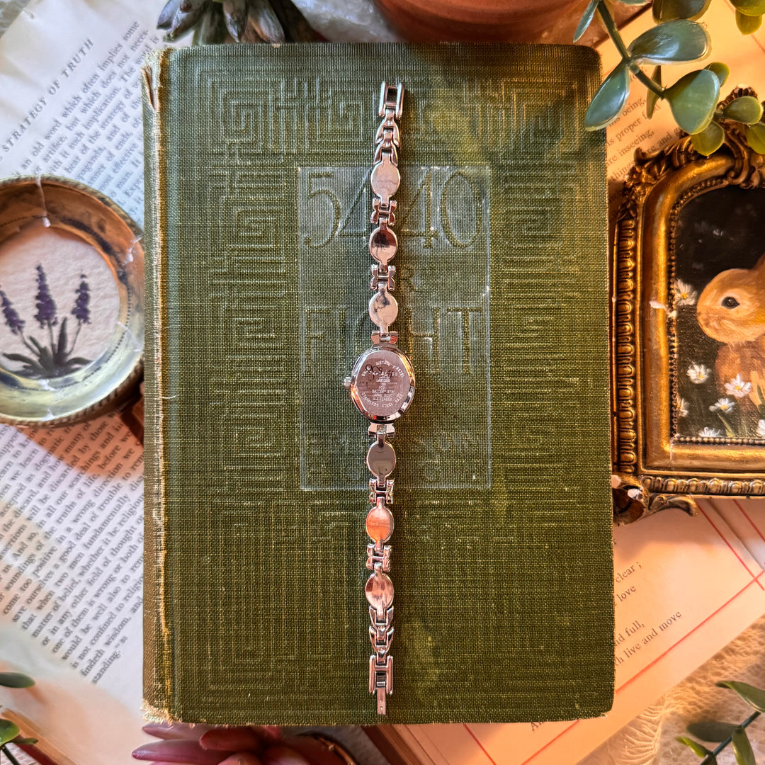 Silver Abalone Watch