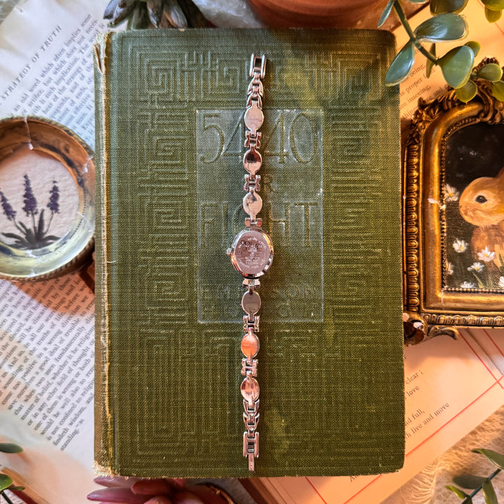 Silver Abalone Watch