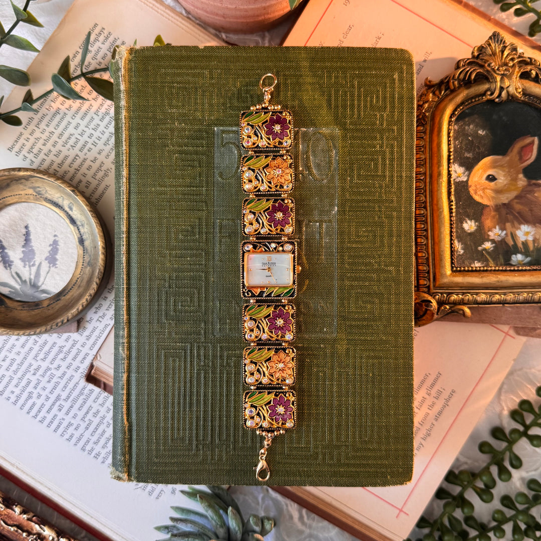 Repurposed Gold Joan Rivers Watch