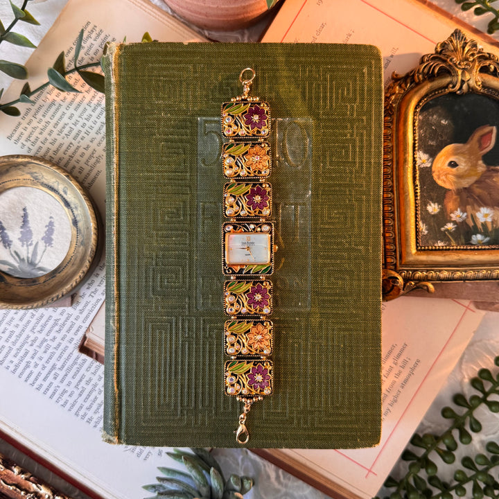 Repurposed Gold Joan Rivers Watch