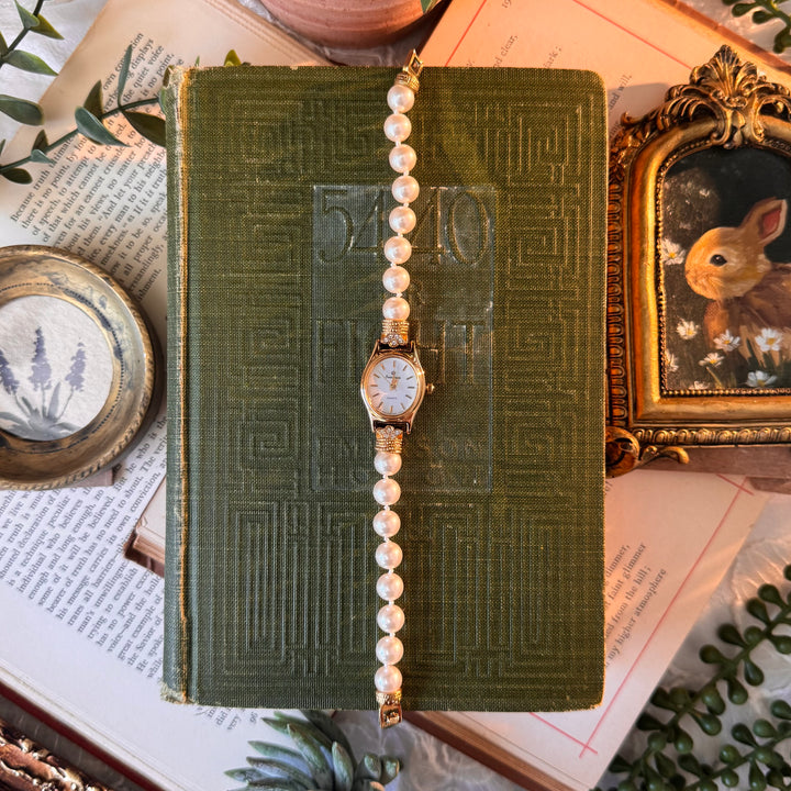 Gold Pearl watch