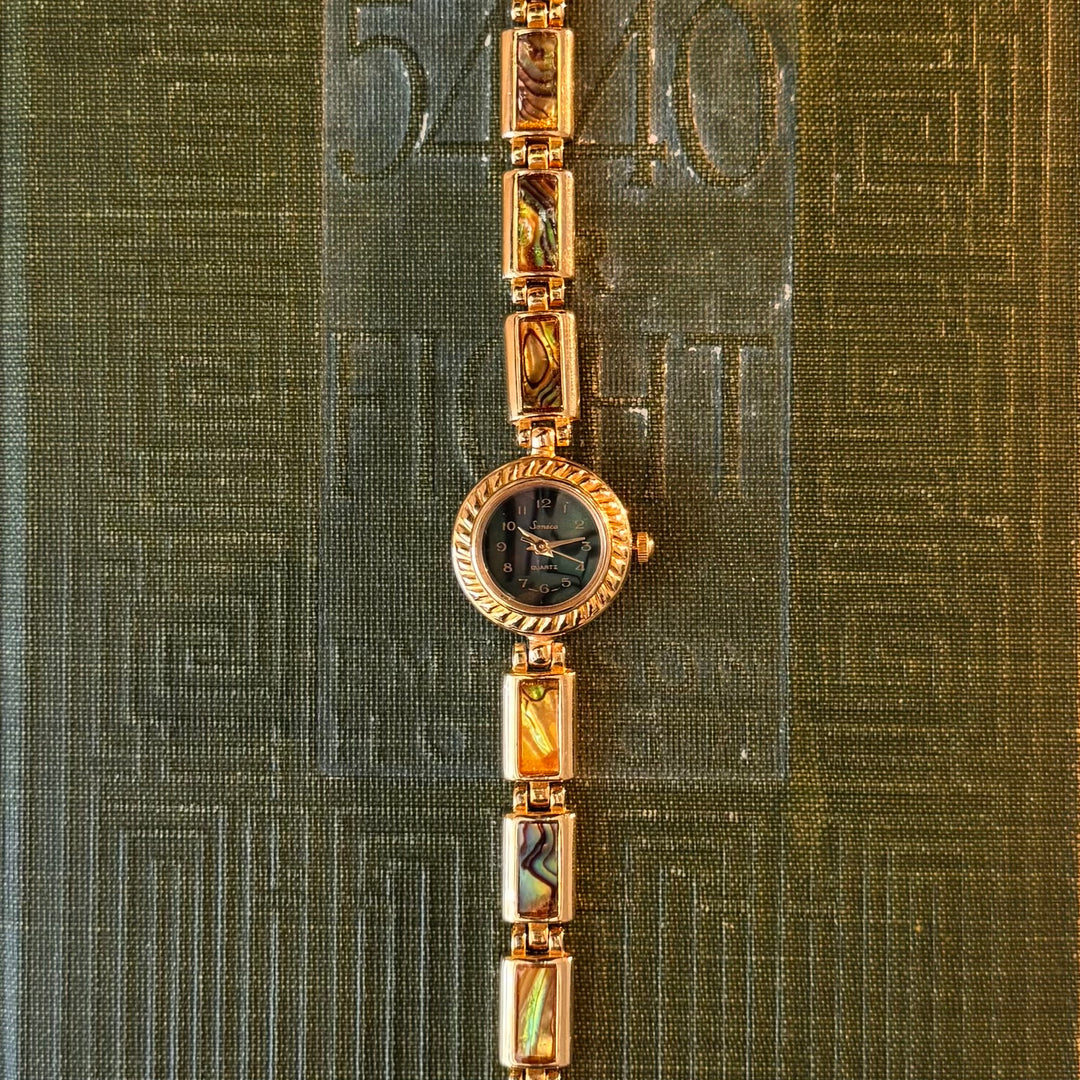 Gold Abalone Watch