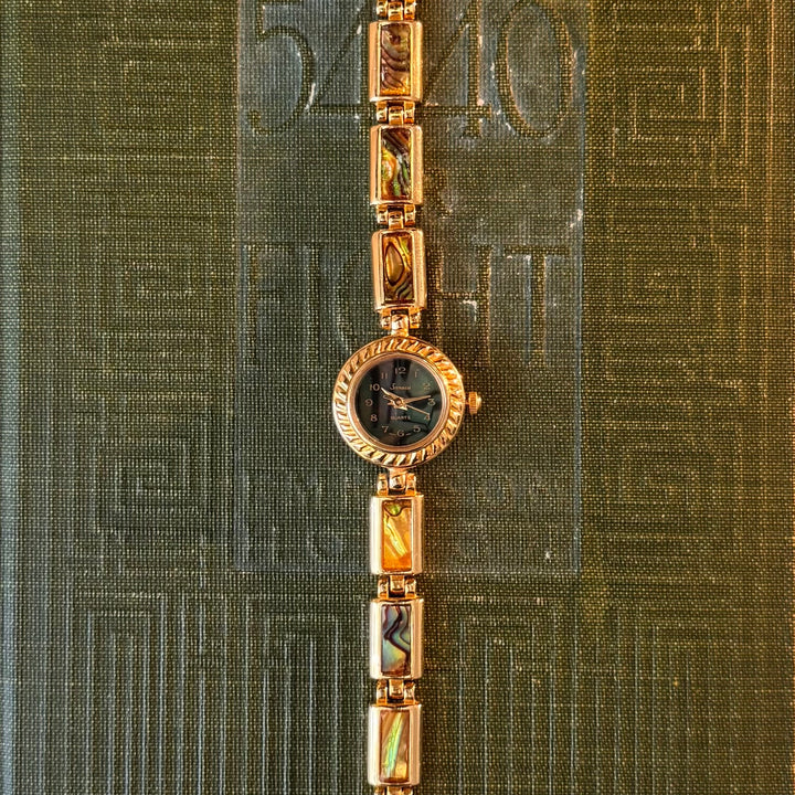 Gold Abalone Watch