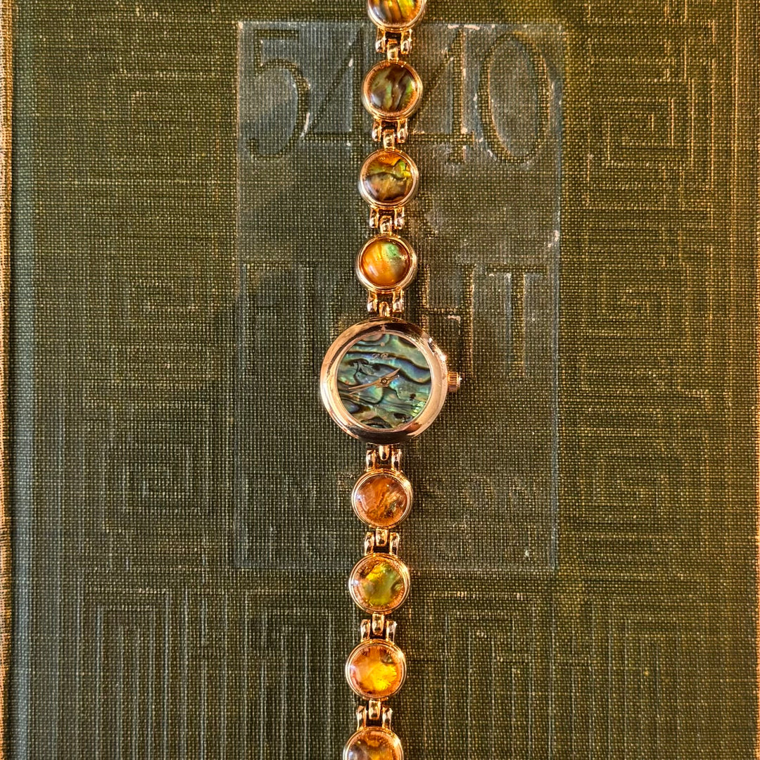 Gold Abalone Watch