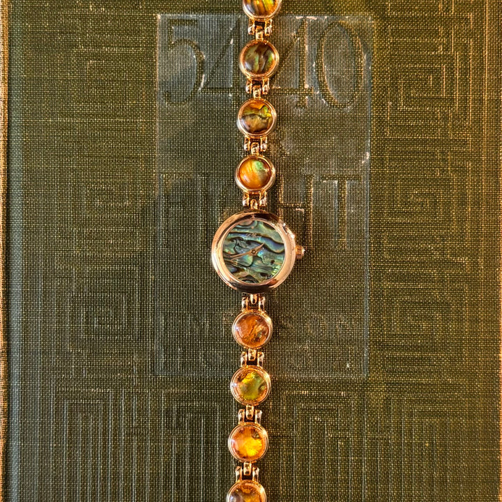 Gold Abalone Watch