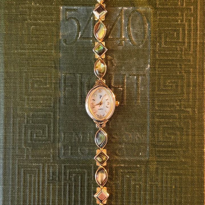 Gold Abalone Watch