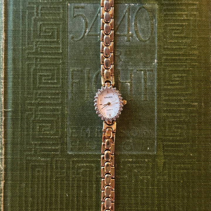 Two Tone Ornate Watch