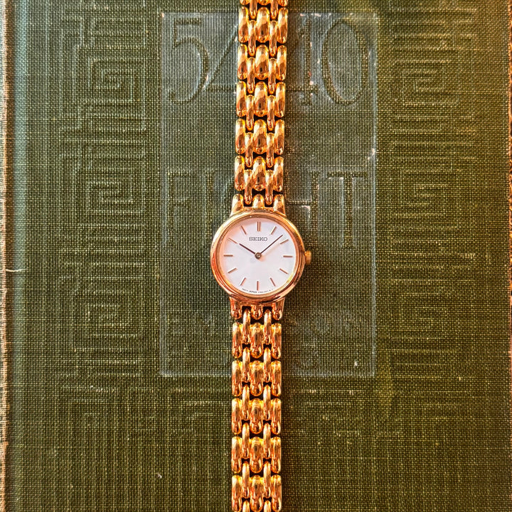 Gold Seiko Watch