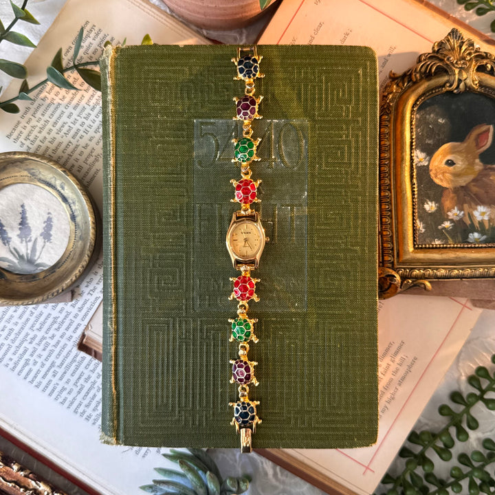 Rare Gold Turtle Watch