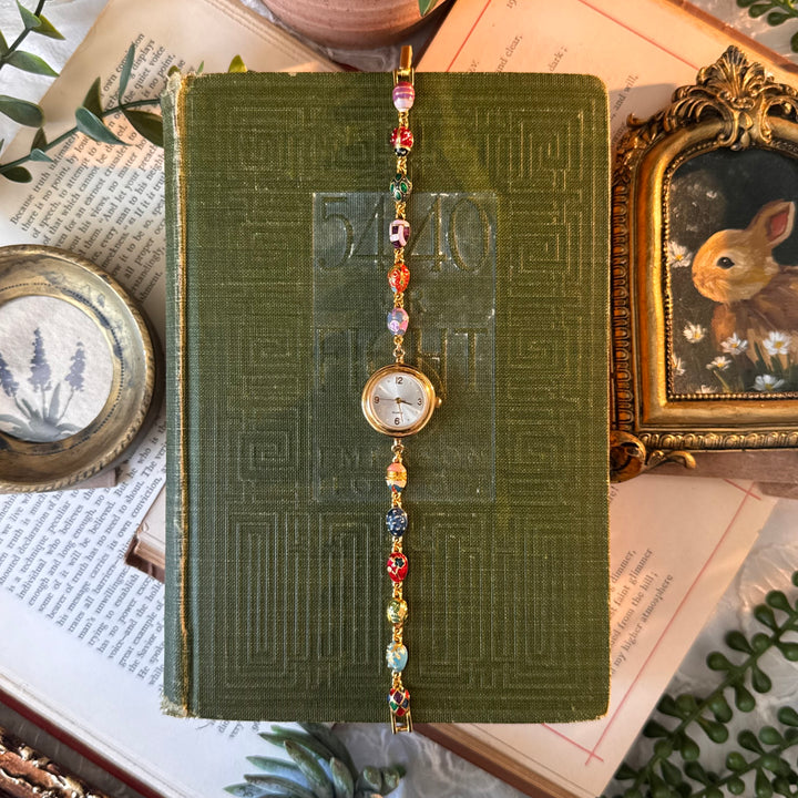 Repurposed Gold Faberge Watch