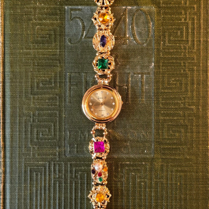 Repurposed Gold Charm Watch