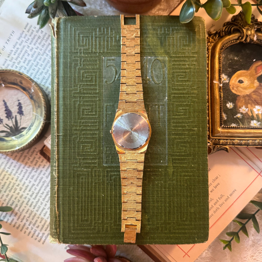 Gold Nugget Texture Watch