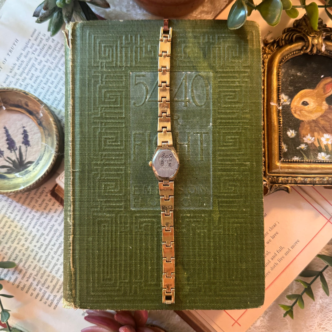 Gold Nugget Texture Watch