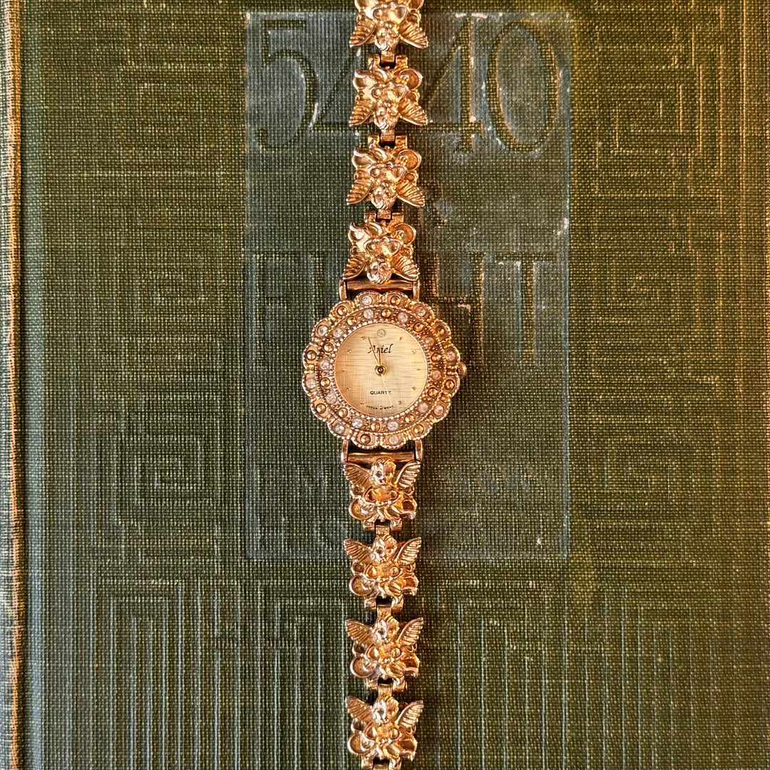 Gold Cherub Watch