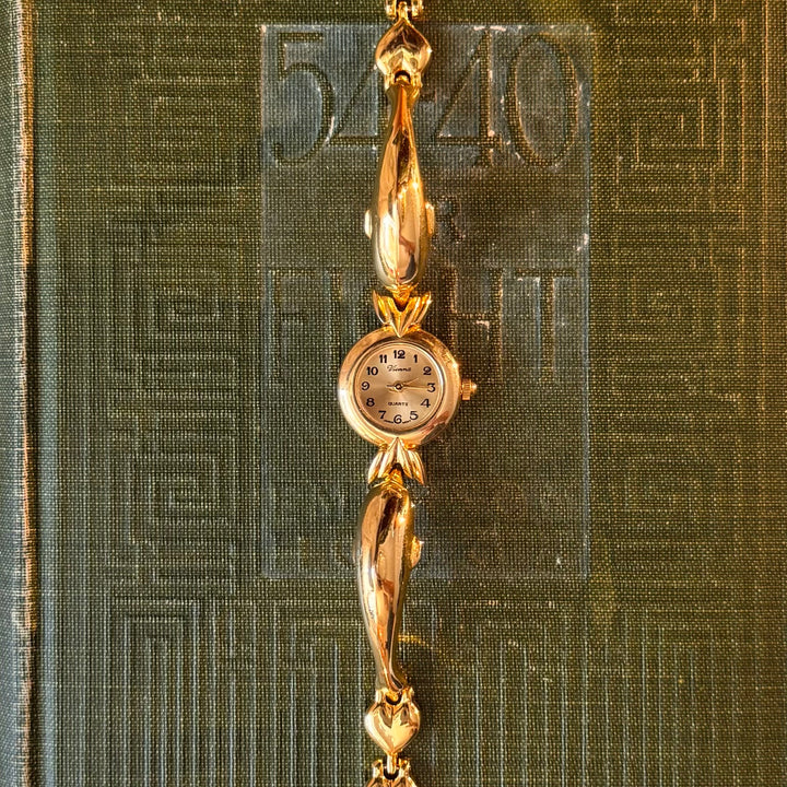Gold Dolphin Watch