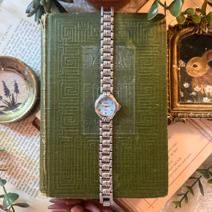 Silver Seiko Watch