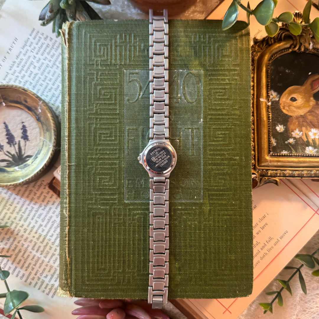 Silver Seiko Watch