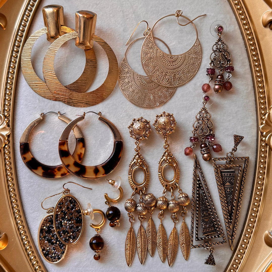 Gold Boho Earrings