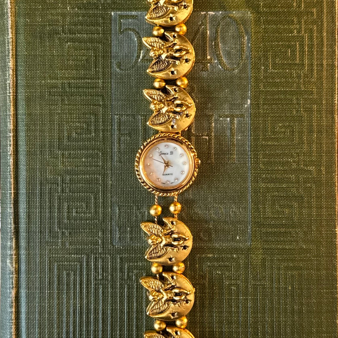 Gold Cherub Watch