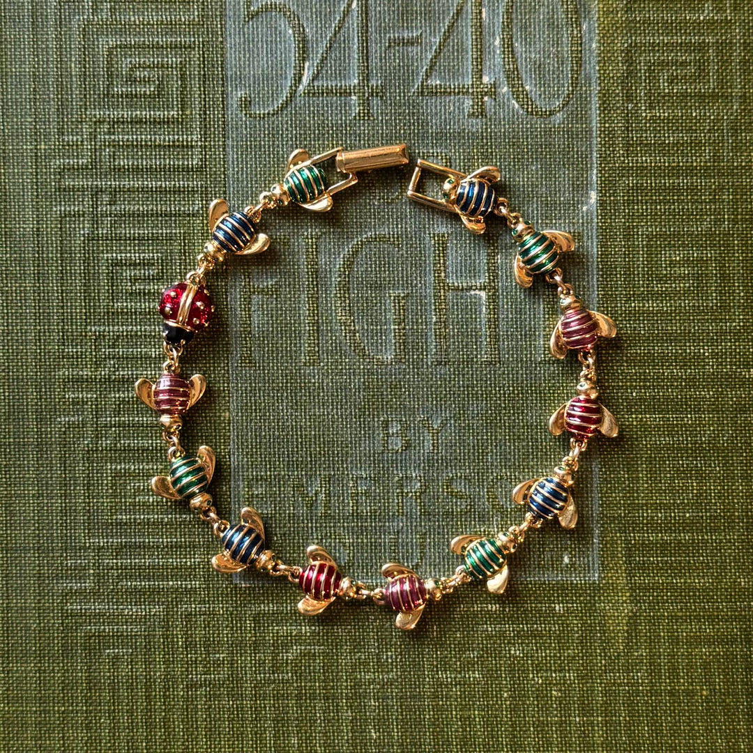Gold Purple Bracelets