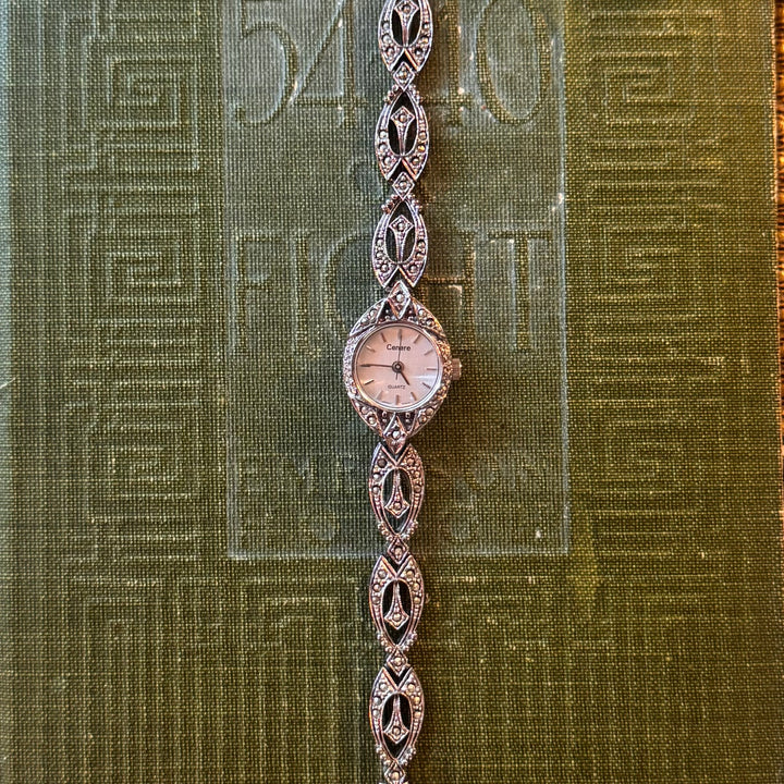 Silver Ornate Watch