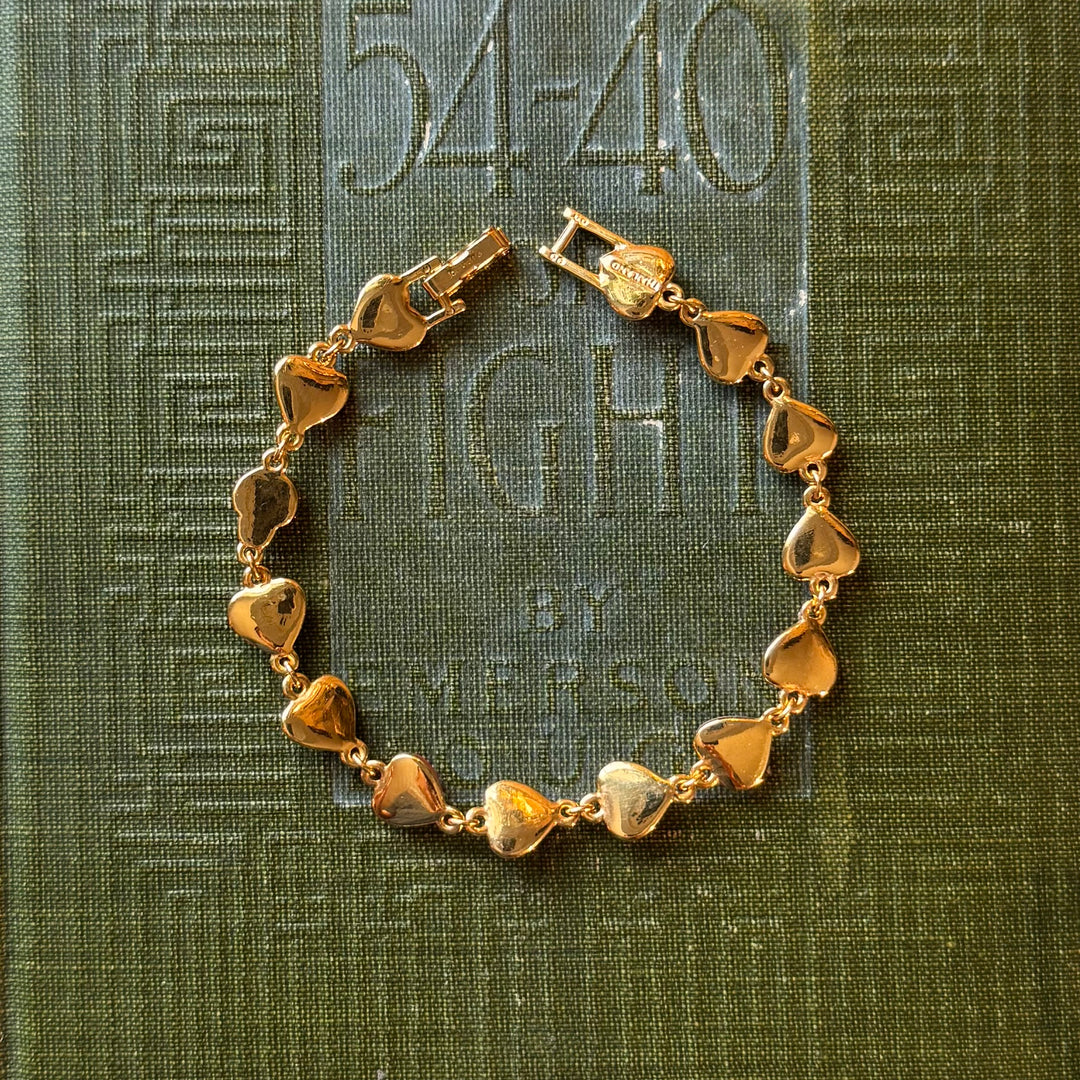 Gold Enamel Joan Rivers Bracelets