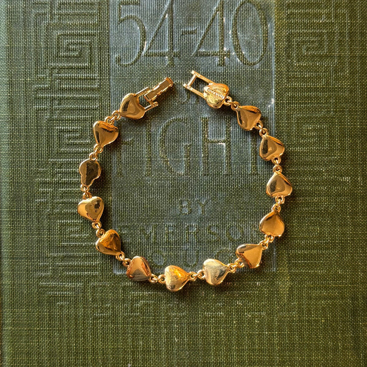 Gold Enamel Joan Rivers Bracelets