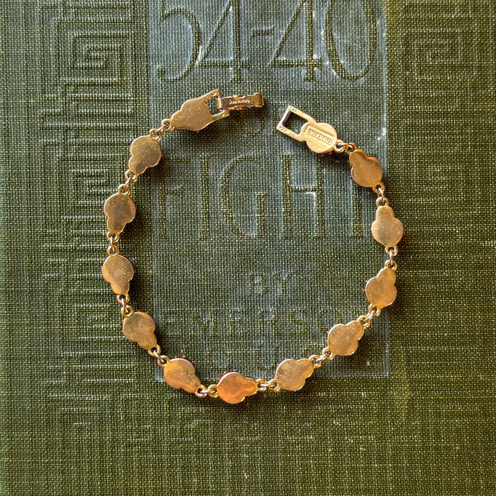 Gold Enamel Joan Rivers Bracelets