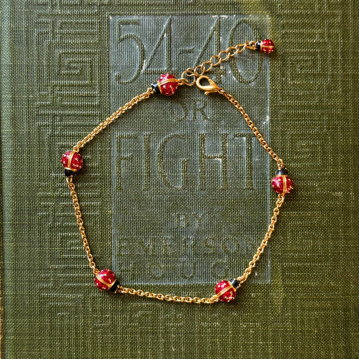 Gold Enamel Joan Rivers Bracelets
