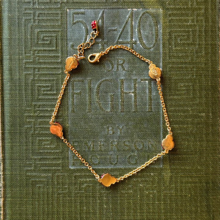 Gold Enamel Joan Rivers Bracelets