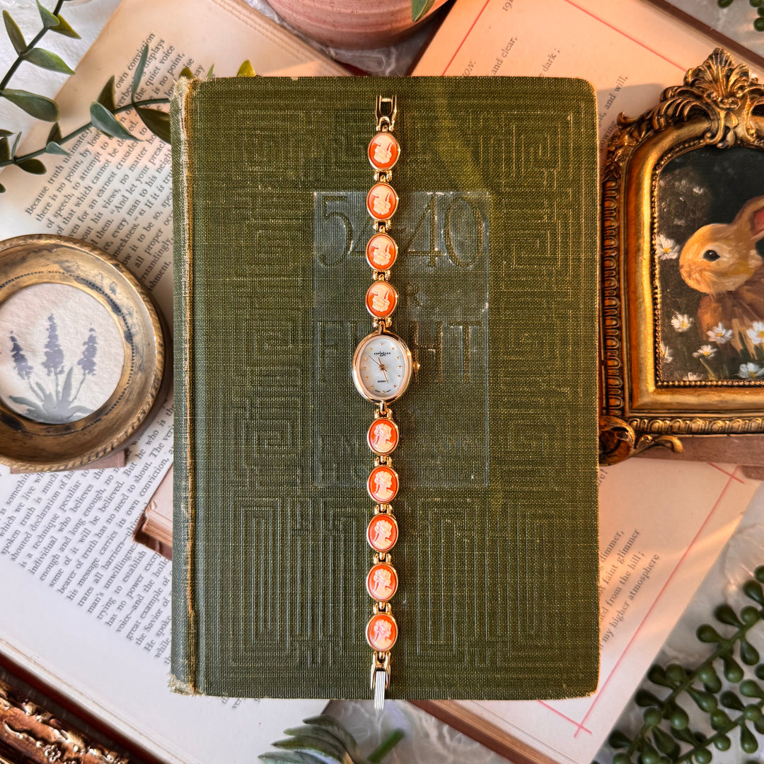 Gold Cameo Watch
