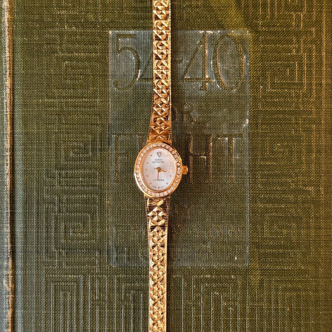 Gold Bow Watch