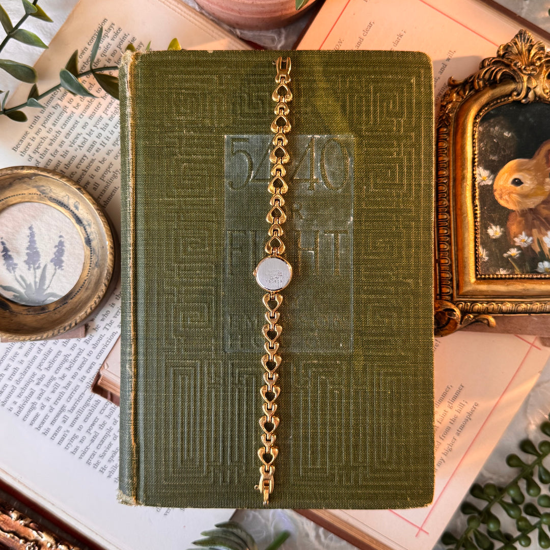 Rare Gold seiko Heart Watch