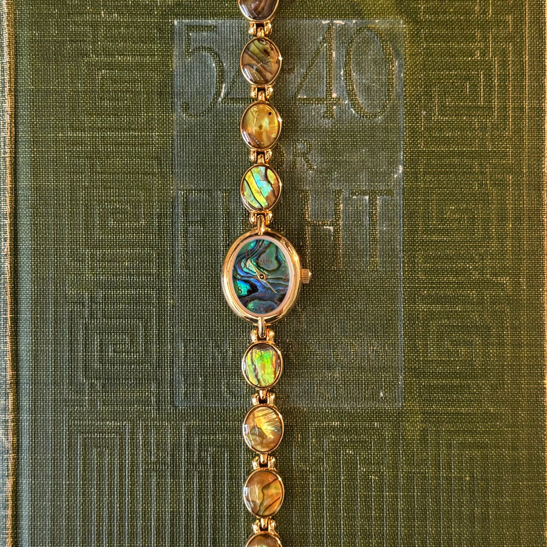 Gold Abalone Watch