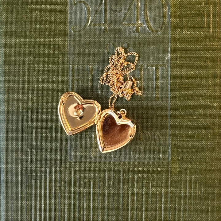Gold Heart Locket