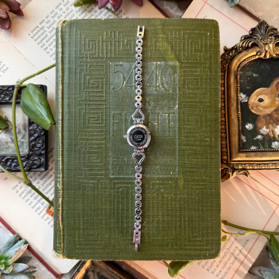 Silver Heart Watch
