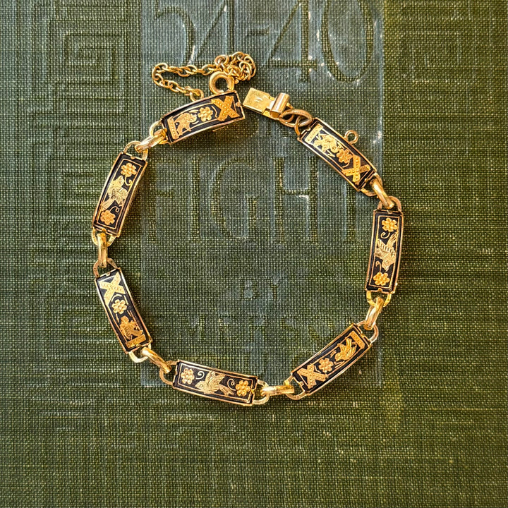 Gold Damascene Bracelet