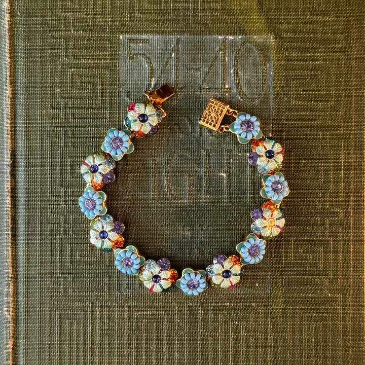 Gold Enamel Joan Rivers Bracelets