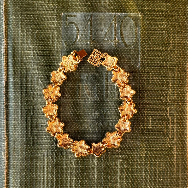 Gold Enamel Joan Rivers Bracelets