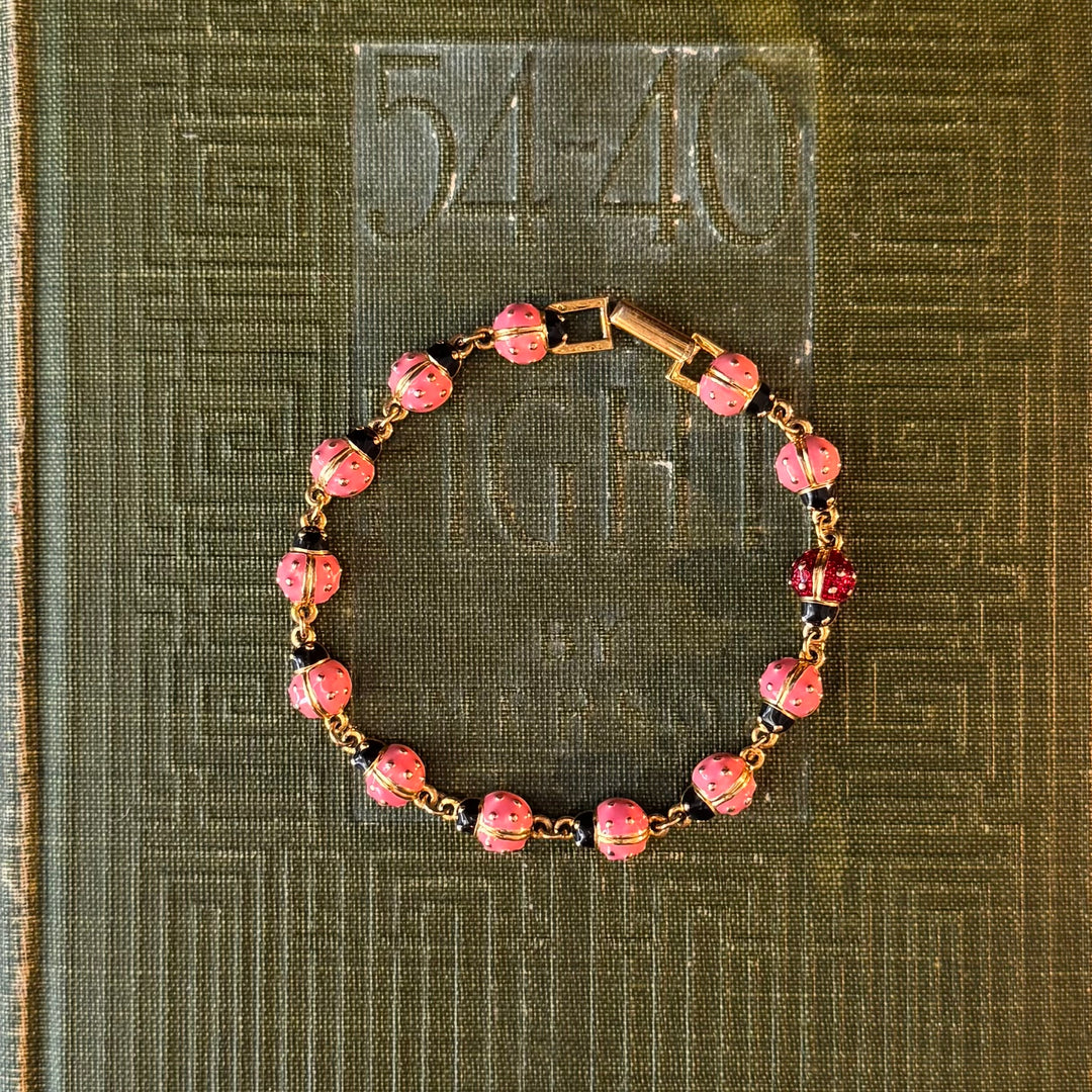 Gold Enamel Joan Rivers Bracelets