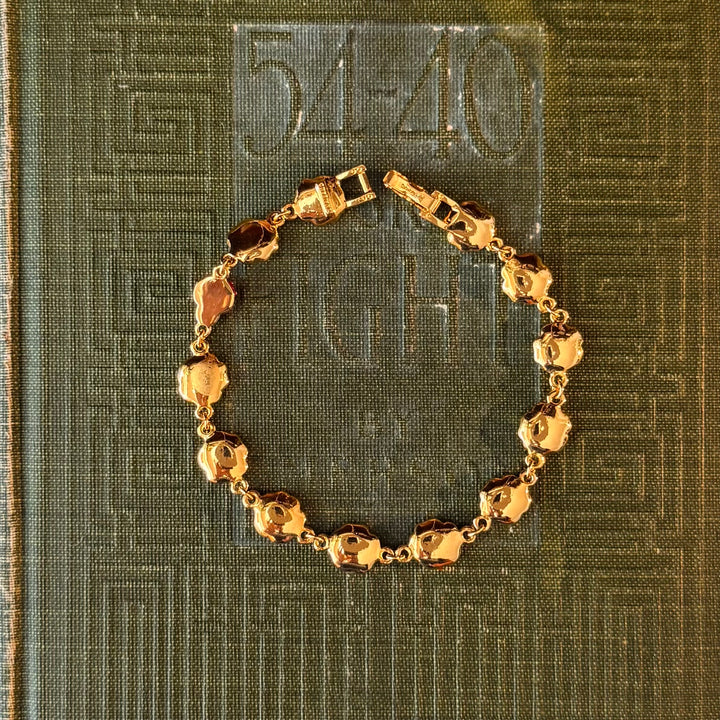 Gold Enamel Joan Rivers Bracelets