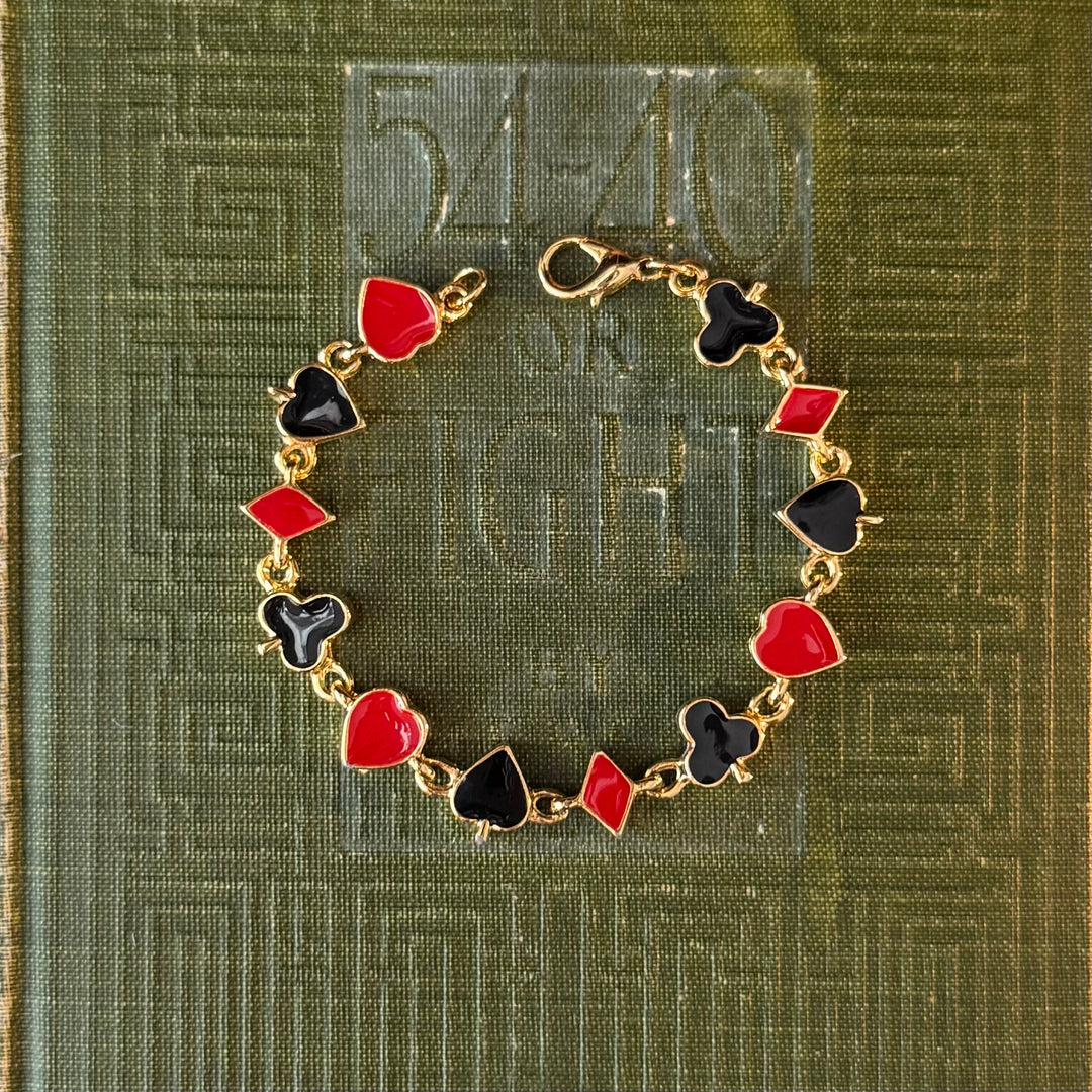 Gold Card Theme Bracelets