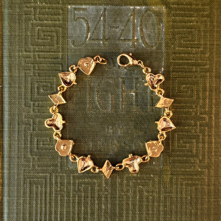 Gold Card Theme Bracelets