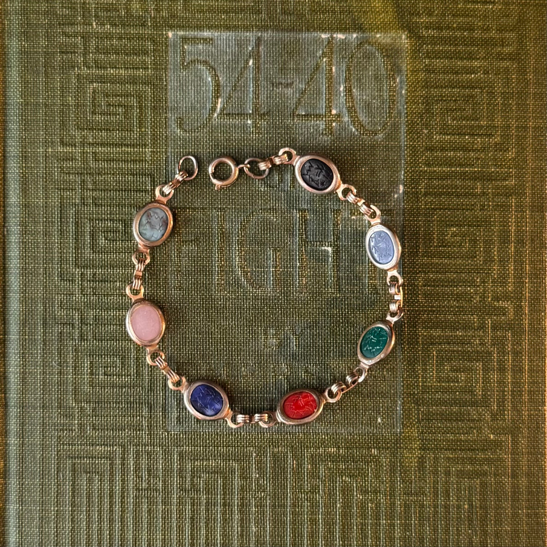 Gold Scarab Bracelets