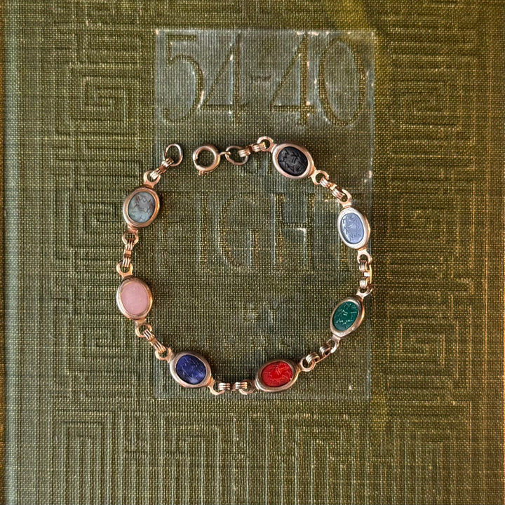 Gold Scarab Bracelets